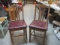 Wood Vintage Chairs (Lot of 2)