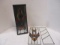 Stain Glass Look Electric Wall Light & 2 Extra Pieces