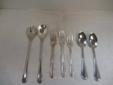 1 Cereal Killer Spoon, 1 I Cerealsly Love You Spoon, 3 Wedding Forks, &
