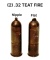(2) .32 Teat-Fire Cartridges (Nipple & Flat)