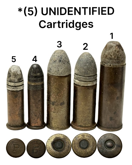 *UNIDENTIFIED* (5) Cartridges