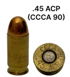 .45 ACP Cartridge - Unique Headstamp