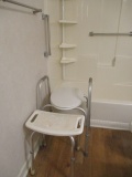 Bathtub Seat, Bathtub Shelves, and Higher Toilet Seat
