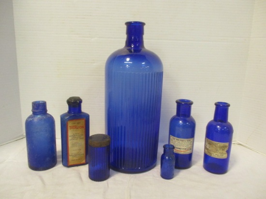 Colbalt Blue RX Bottles