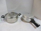 Vintage Pressure Cooker, Mirro Pot w/lid