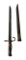 Early Japanese Type 30 Hooked Quillion Bayonet with Scabbard by Koishikawa Arsenal