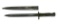 Siamese Mauser Type 45 (1903) Knife Bayonet with Scabbard