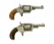 Pair of Antique Hopkins & Allen .32 CAL. Spur Trigger Revolvers