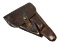 Original German WWII P38 Softshell Holster marked “gxy/1943” & Eagle/WaA706
