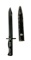 Australian L1A2 Knife Bayonet with Scabbard