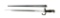 French M1874 Gras Bayonet with Scabbard