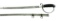 US Army M1902 Officer’s Etched University of Illinois Sword with Scabbard