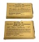 (2) Sealed Original WWI 1921 20rds. 30 CAL. Gallery Practice Cartridges M1919 for M1903 & 1917 Rifle