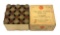 Complete 25 round Box of WWI Era US Property Remington-UMC 12 GA. BUCK Loaded Brass Shells