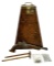 Early 20th Century Henry Arms Co. 50 CAL. Percussion Target Pistol in Pyramid Wood Lockbox