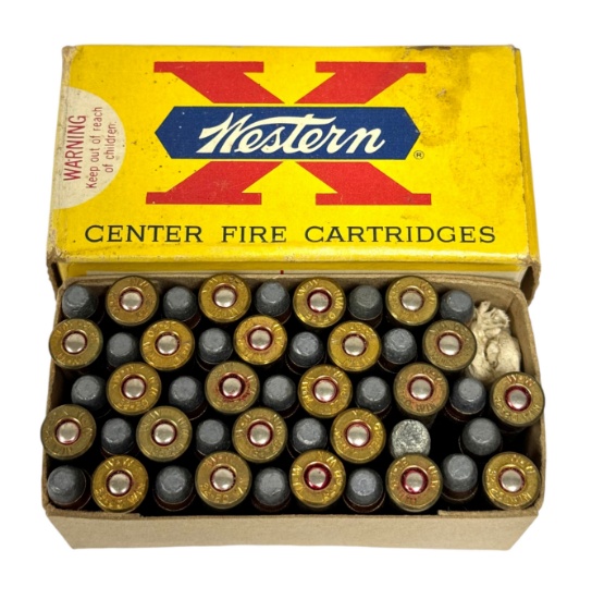 NIB 47rds. of .32-20 WINCHESTER 100gr. SP Western Super-X Vintage Ammunition