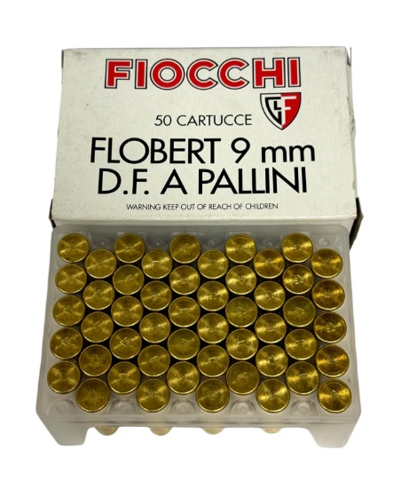 NIB 50rds. of 9mm FLOBERT RIMFIRE Ammunition