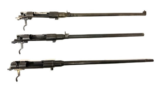 Lot of (3) Japanese Arisaka Barreled Receivers