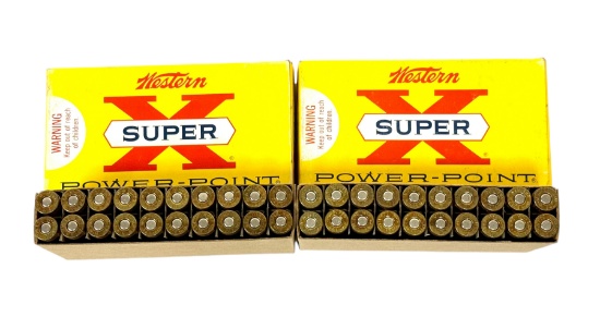 NIB 40rds. of .243 WINCHESTER (6mm) 100gr. SP Power-Point Western Super-X Ammunition