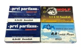 NIB 80rds. of 6.5x55 SWEDISH 139gr. FMJ BT Ammunition
