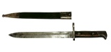 Spanish M1892/93 Mauser Knife Bayonet with Scabbard by Simson & Co, Suhl
