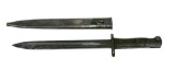 Siamese Mauser Type 45 (1903) Knife Bayonet with Scabbard