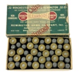 NIB 50rds. of .32-20 WINCHESTER Remington UMC Kleanbore 100gr. SP Vintage Ammunition