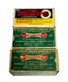120rds. of Factory .32-20 WINCHESTER Vintage Ammunition in Boxes