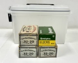 NIB 200rds. of .32-20 WINCHESTER (.32 WCF) 100gr. & 115gr. FPL Ammunition