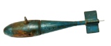 Original 1974 Vietnam War Era USAF MK76 / BDU-33 Inert 25LB Practice Bomb
