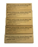 SEALED & MINT 100rds. of 1913 dated Frankford Arsenal .45 LONG COLT Model of 1909 Ammunition