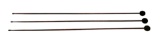 (3) Wooden Cannon Ramrods
