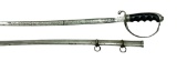 US Army M1902 Officer’s Etched University of Illinois Sword with Scabbard
