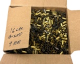 16lbs. of Mixed 9mm LUGER Deprimed Brass for Reloading