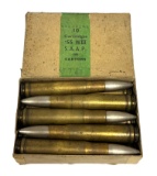 Extremely RARE Original 1943 dated 10rd. Box of .55 WII BOYS CAL. Ammo for BOYS ANTI-TANK Rifle