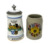 (2) German Steins