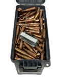 274rds. of 7.62x54r Military Surplus Ammunition with 3 Stripper Clips + Ammo Box