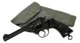 Scarce Early 1940 British WWII Military Issue Webley Mark IV .38 145/200 Revolver