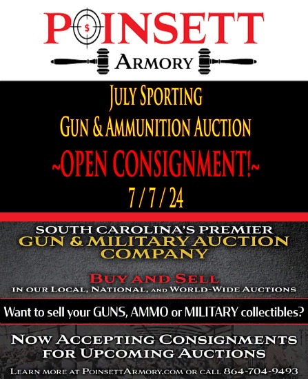 July Sporting Gun & Ammunition - OPEN CONSIGNMENT