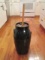 Antique Brown Glazed 4 Gallon Stoneware Pottery Churn with Dasher