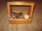 Primitive Wood Shoe Shine Caddy