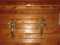 Pair of Wrought Iron Vase Holder Sconces with Artificial Floral Arrangements