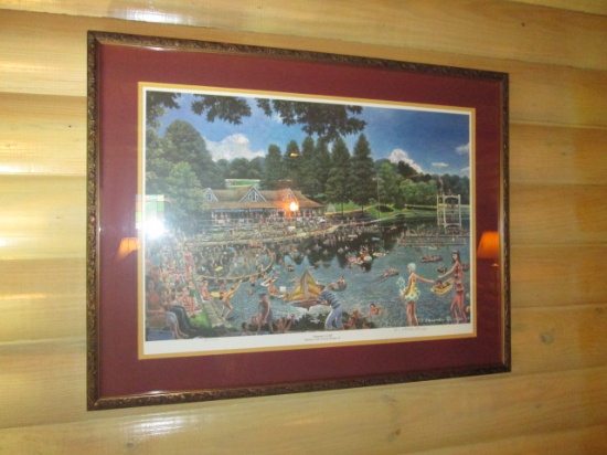 Pencil Signed and Numbered M. Alexander Turnage "Summer's Call"