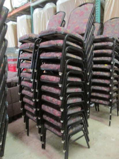 20 MTS Seating Upholstered Seat/Back Stacking Chairs