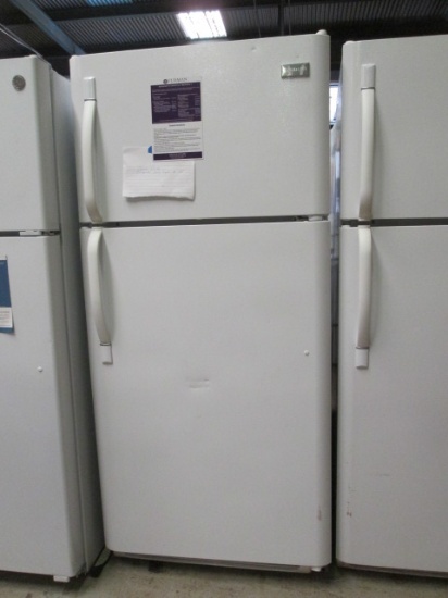 Frigidaire White Top Mount Refrigerator