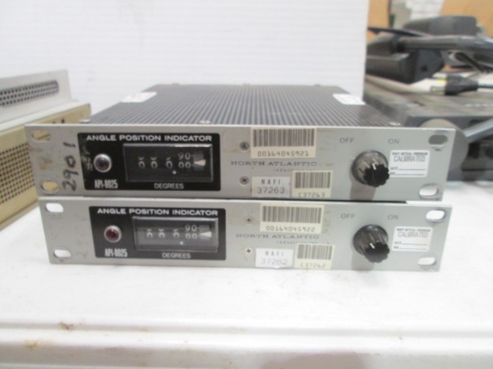 Two North Atlantic Industries, Inc. API-8025 Angle Position Indicators
