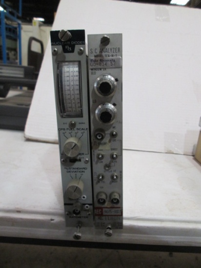 Elron S.C. Analyzer Model SCA-N-1 and Nuclear Diodes 351 Ratemeter