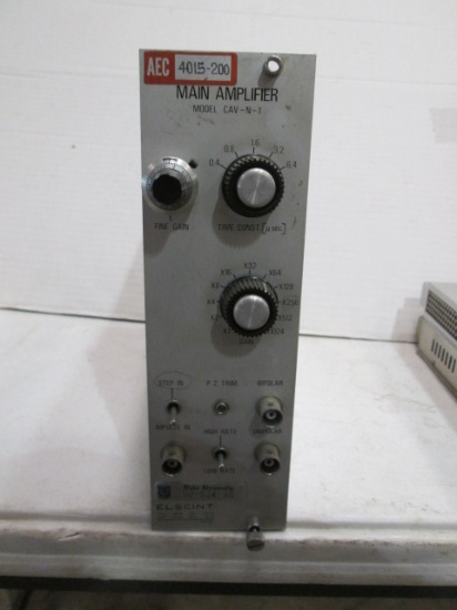 Elscint Model CAV-N-1 Main Amplifier