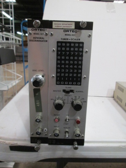 Ortec Model 421 Integral Discriminator and Model 431 Time-Scaler
