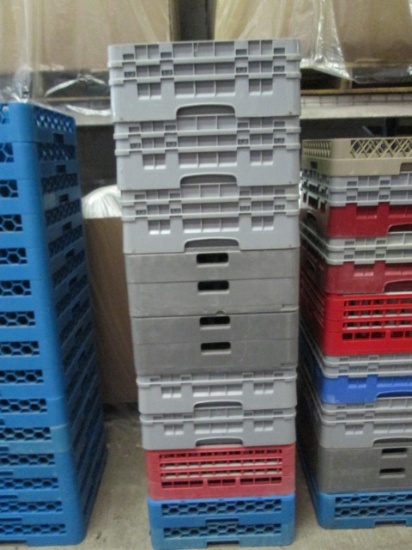 12 Various Heavy Duty Commercial Dishwasher Glassware Racks